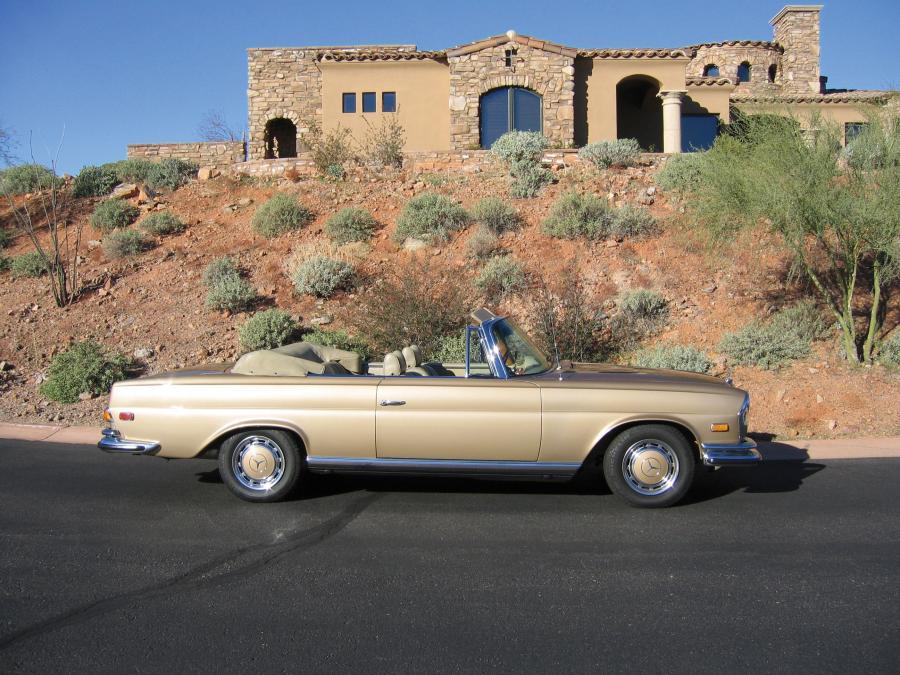  Mercedes-Benz 280 SE Cabriolet 1970 года  (фото 17 из 23)